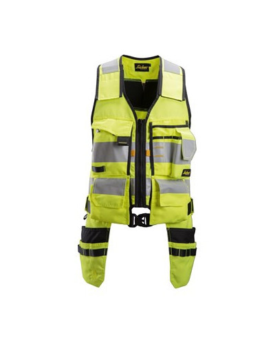 Tool vest, high-visibility clothing class 1