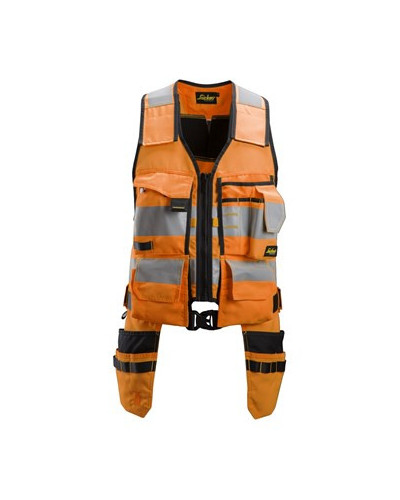 Tool vest, high-visibility clothing class 1