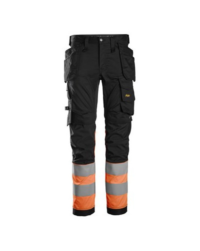 Snickers Workwear Varselbyxa med stretch och hölsterfickor, varsel ...