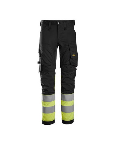 Warning trousers with stretch, class 1