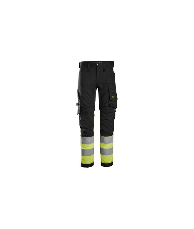 Warning trousers with stretch, class 1