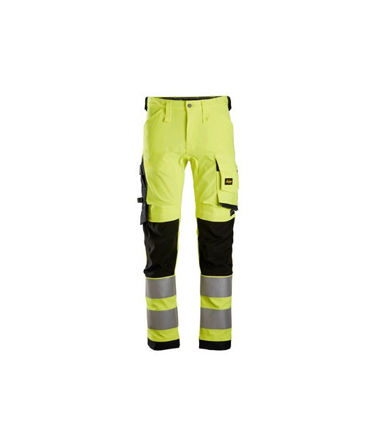 Warning pants with stretch, class 2