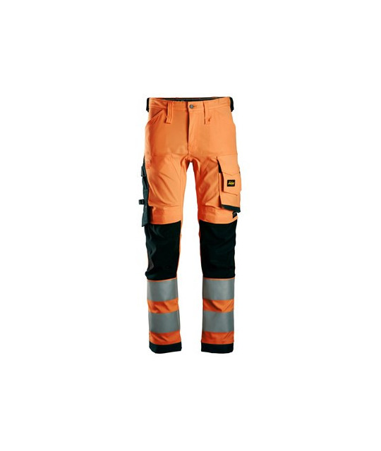 Warning pants with stretch, class 2