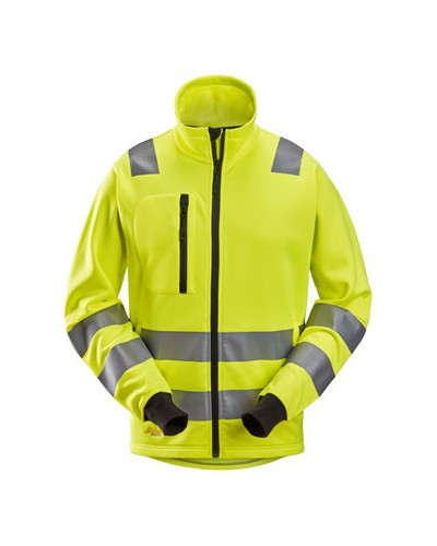High-visibility jacket class 2/3 with full-length zipper