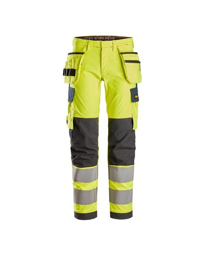 holster pockets, high visibility garment class 2