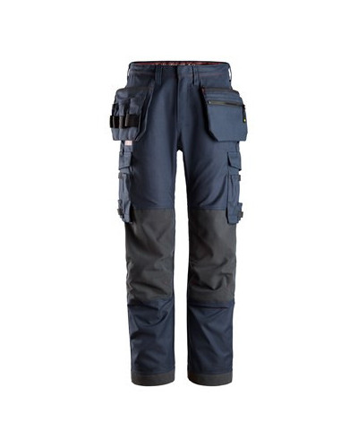 Work trousers with holster pockets
