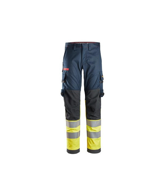 Snickers Workwear Arbetsbyxa stretch, varsel klass 1