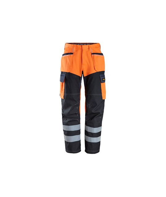 Snickers Workwear Byxa med förstärkt framsida av benet, hölsterfick...