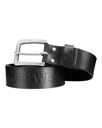 Leather belt