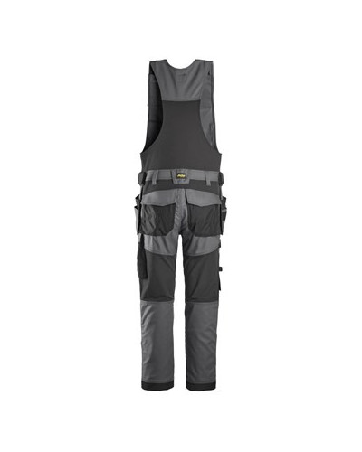 Full-length canvas trousers with stretch and holster pockets