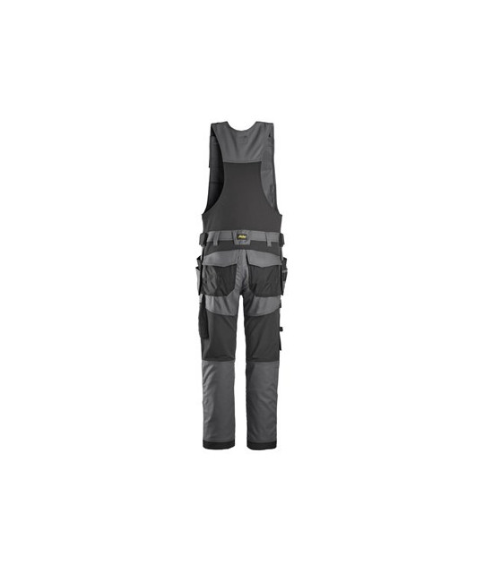 Full-length canvas trousers with stretch and holster pockets