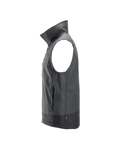 Softshell vest with stretch