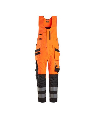High-visibility trousers with holster pockets, class