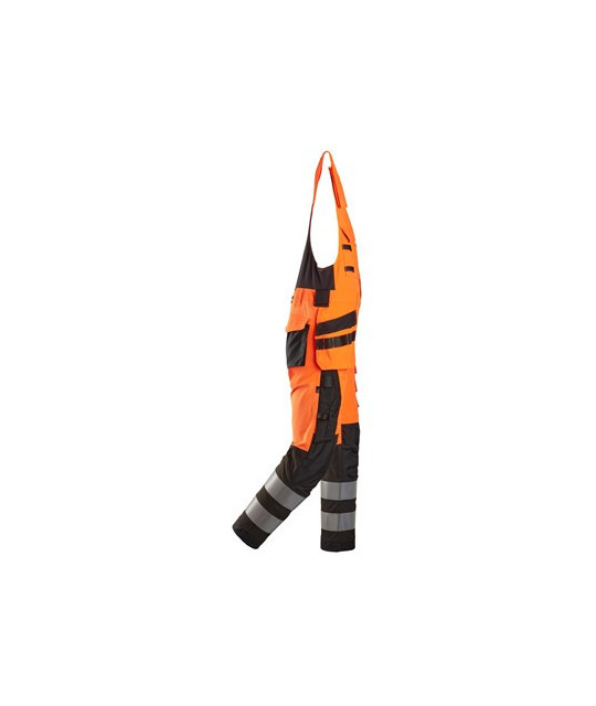 Snickers Workwear Helbyxor med hölsterfickor, varsel klass 2