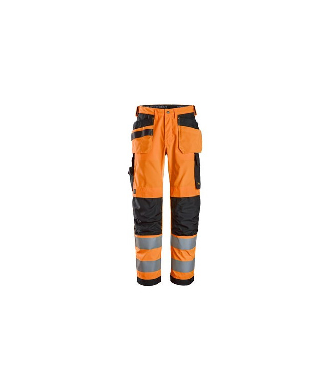 Snickers Workwear Varselbyxor med hölsterfickor, klass 2