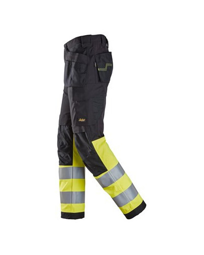 Snickers Workwear Varselbyxor med hölsterfickor, klass 1