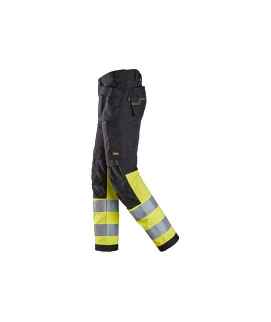Snickers Workwear Varselbyxor med hölsterfickor, klass 1