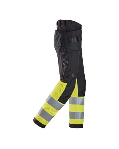 Snickers Workwear Varselbyxor med hölsterfickor, klass 1