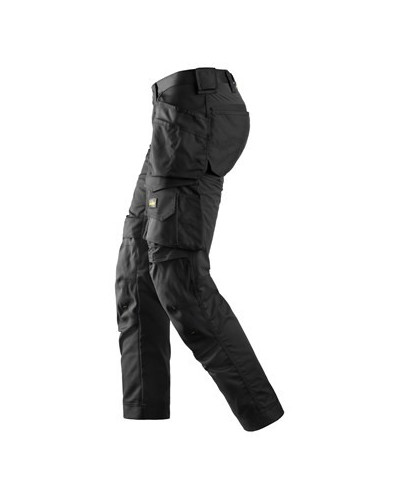 Stretch pants with holster pockets