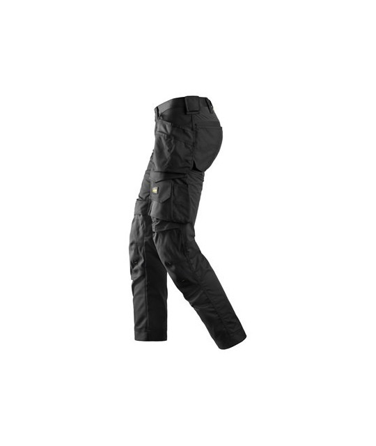 Stretch pants with holster pockets