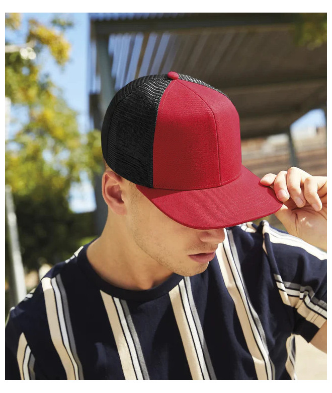 Beechfield Original Flat Peak 6 Panel Trucker