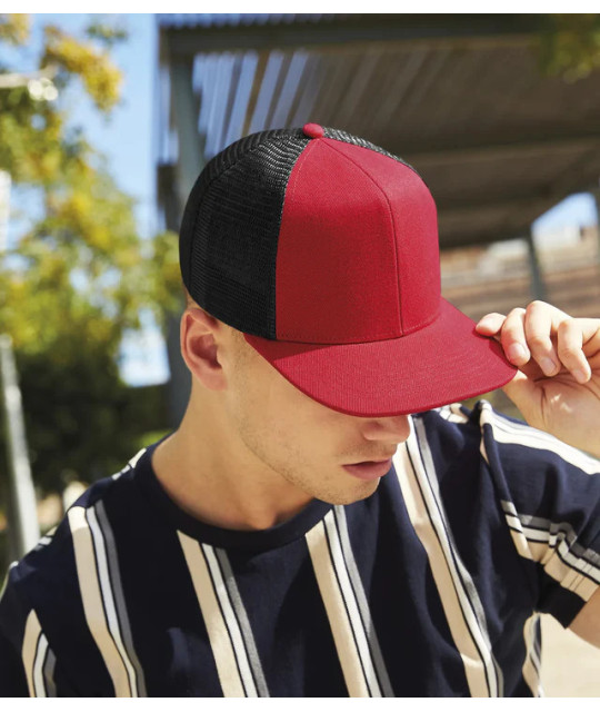 Beechfield Original Flat Peak 6 Panel Trucker