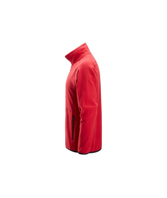 Snickers Workwear Polartec® Shed Less fleecejacka med halvlång drag...