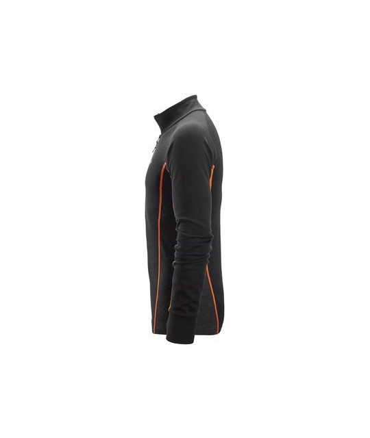 Stay Warm base layer sweater ½ zip in merino wool