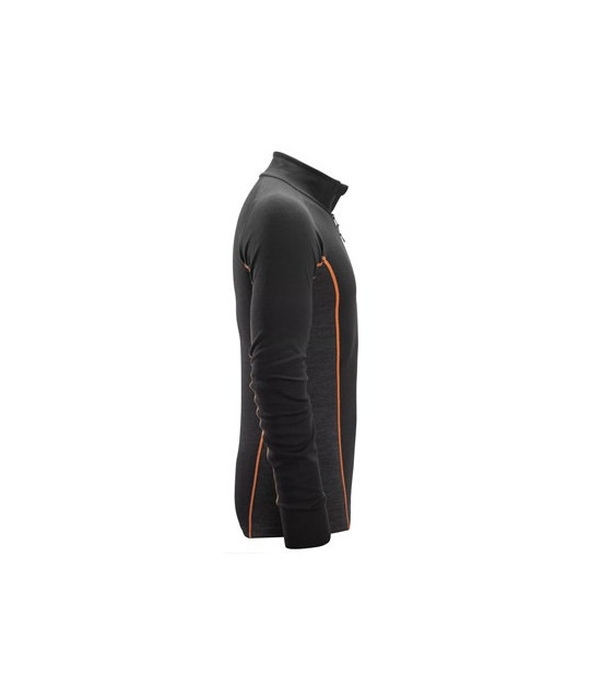 Stay Warm base layer sweater ½ zip in merino wool