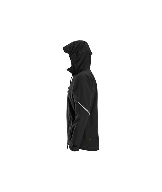 Flexiwork, waterproof softshell jacket with hood