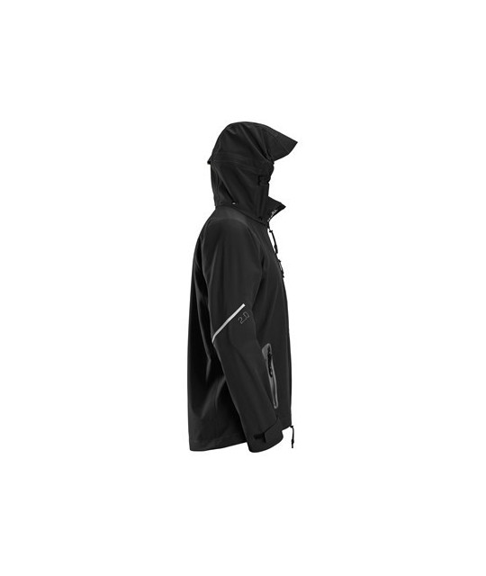 Flexiwork, waterproof softshell jacket with hood
