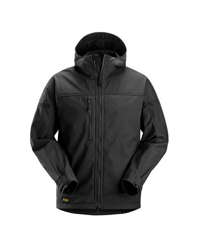 Snickers Workwear Softshelljacka med stretch och huva