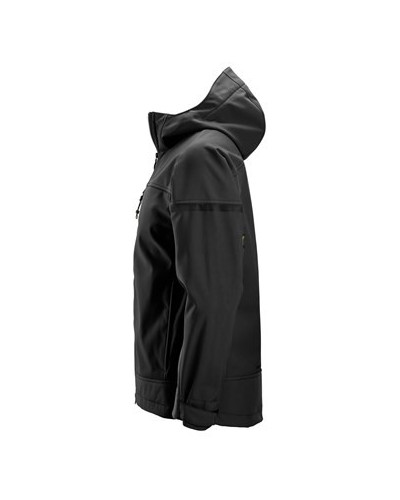 Softshell jacket with stretch and hood