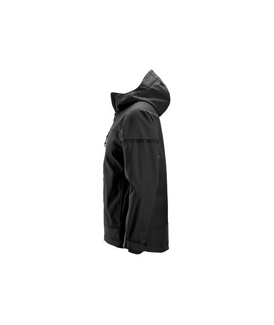 Softshell jacket with stretch and hood