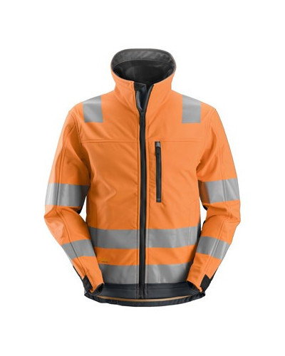 Warning jacket in softshell, warning class 3