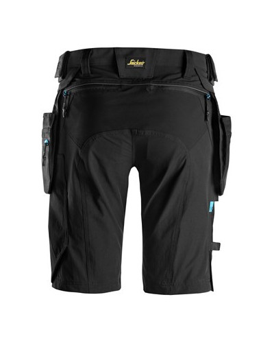 Shorts with removable holster pockets