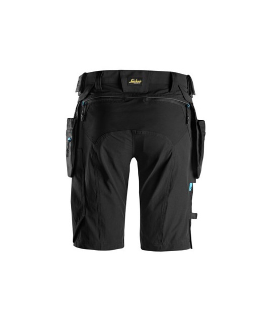 Shorts with removable holster pockets