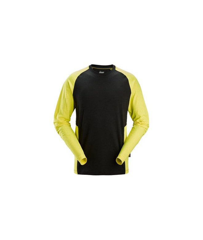 Snickers Workwear Tvåfärgad långärmad t-shirt