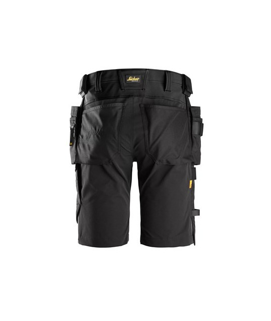4-way stretch shorts with holster pockets