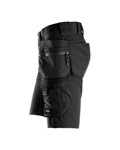 4-way stretch shorts with holster pockets