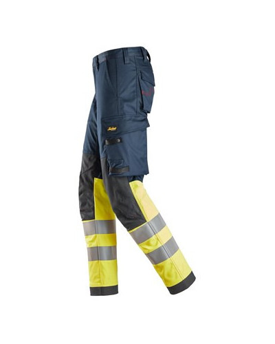 Snickers Workwear Arbetsbyxa stretch, varsel klass 1