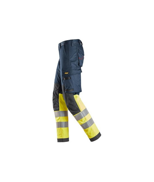 Snickers Workwear Arbetsbyxa stretch, varsel klass 1