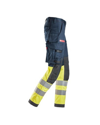 Snickers Workwear Arbetsbyxa stretch, varsel klass 1