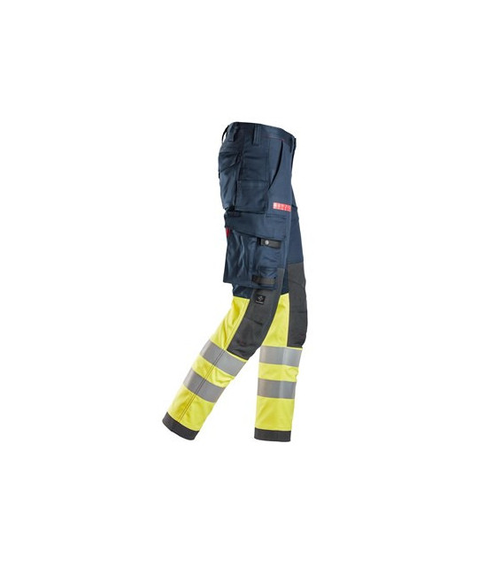 Snickers Workwear Arbetsbyxa stretch, varsel klass 1