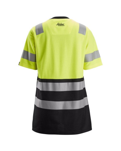 Snickers Workwear Kortärmad varseltröja klass 1, dam