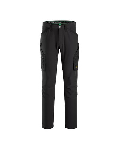 Stretch work trousers without knee pockets