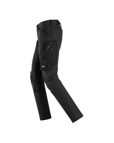 Stretch work trousers without knee pockets