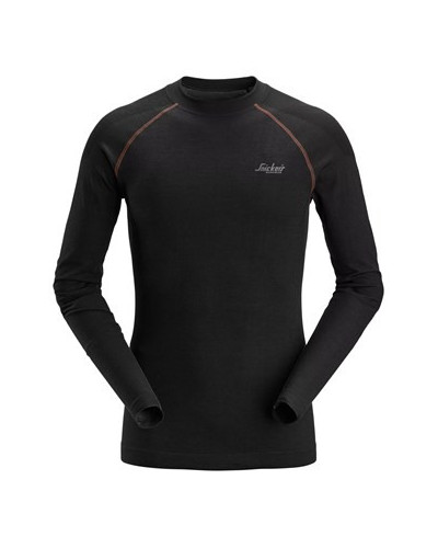 Seamless Base Layer Heat Regulating Wool Top