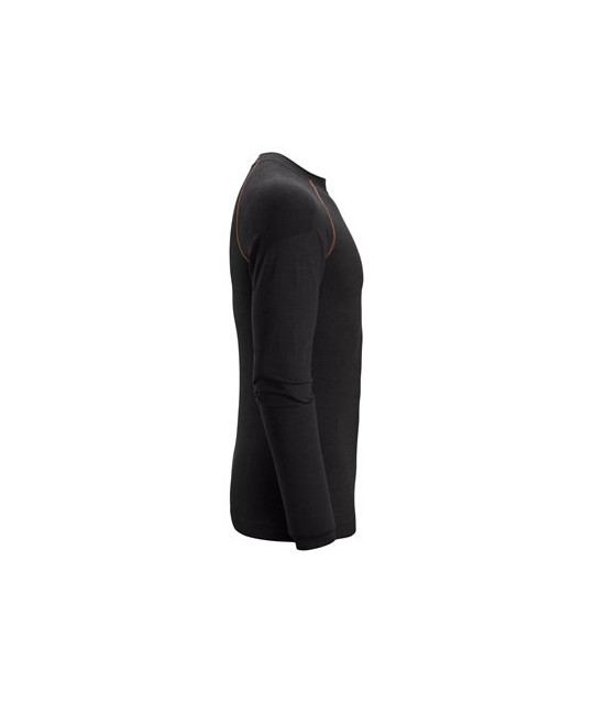 Snickers Workwear Seamless Base Layer Heat Regulating Wool Top