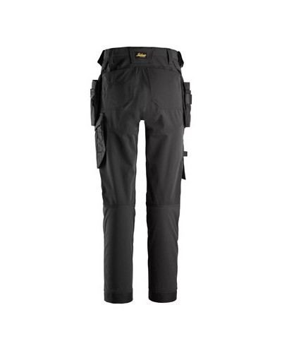 Women's pants with 4-way stretch and removable holster pockets
